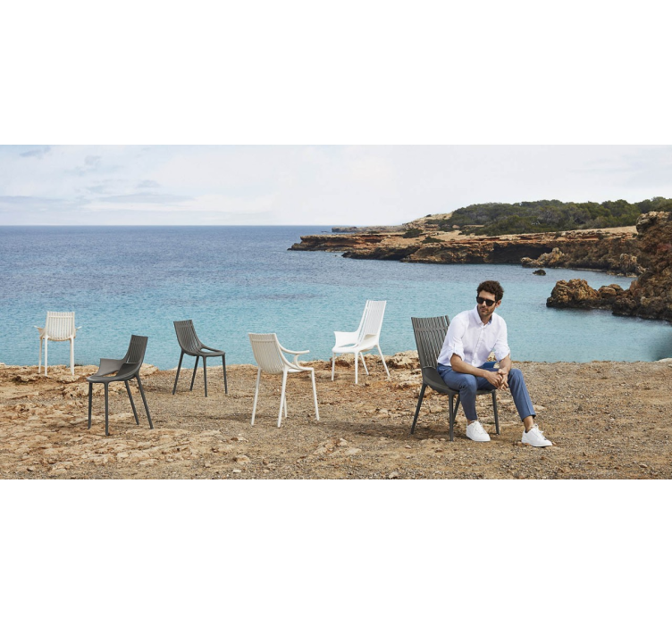 Крісло Ibiza Lounge Chair Black2